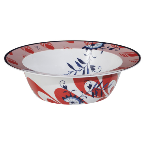 salat bowl 27.5 cm, Bloomy Feathers